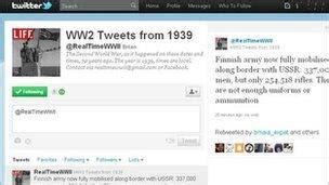 RealTimeWWII (@RealTimeWWII) .